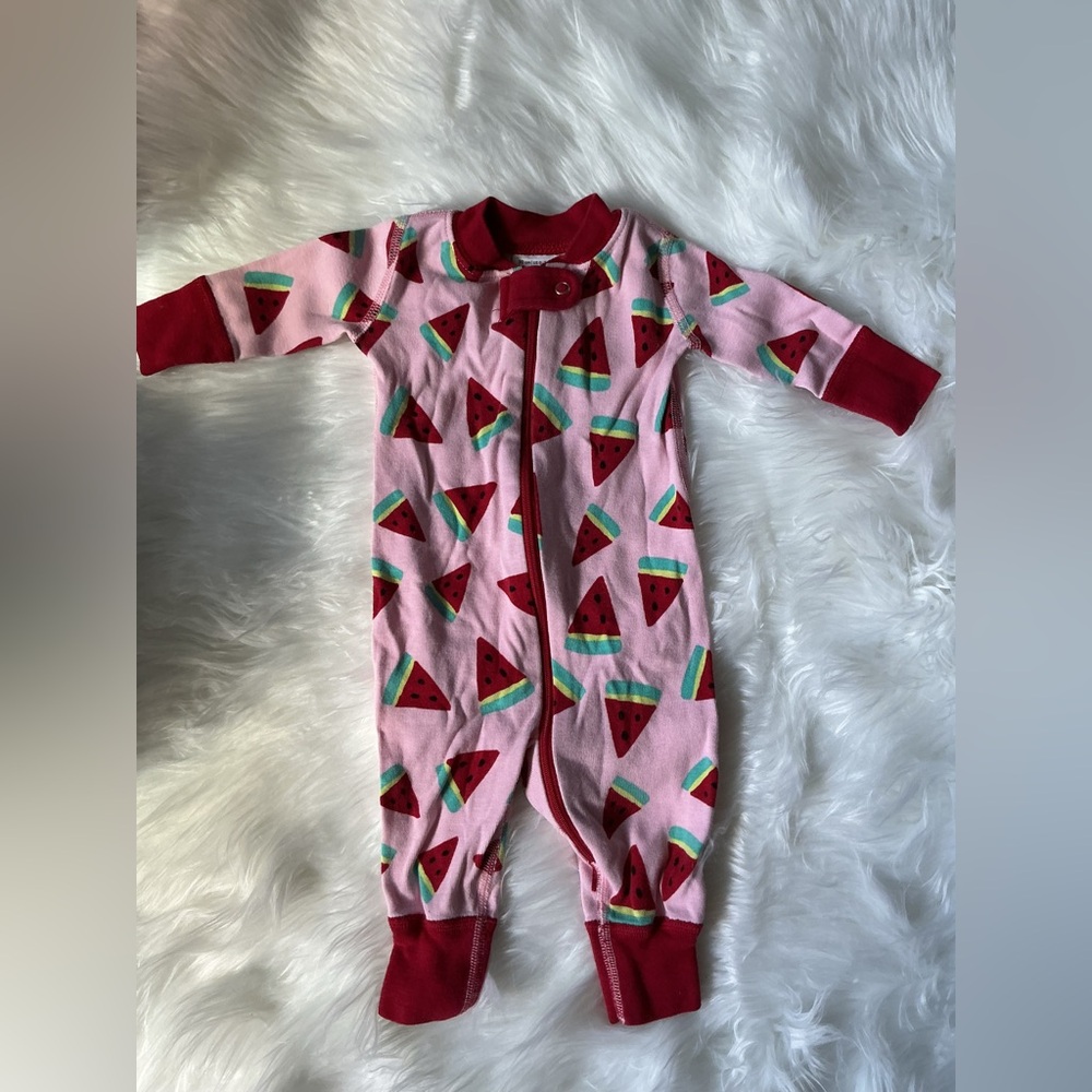 Hanna Andersson Watermelon Romper